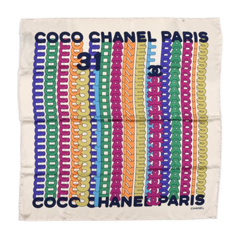 chanel silk bandana